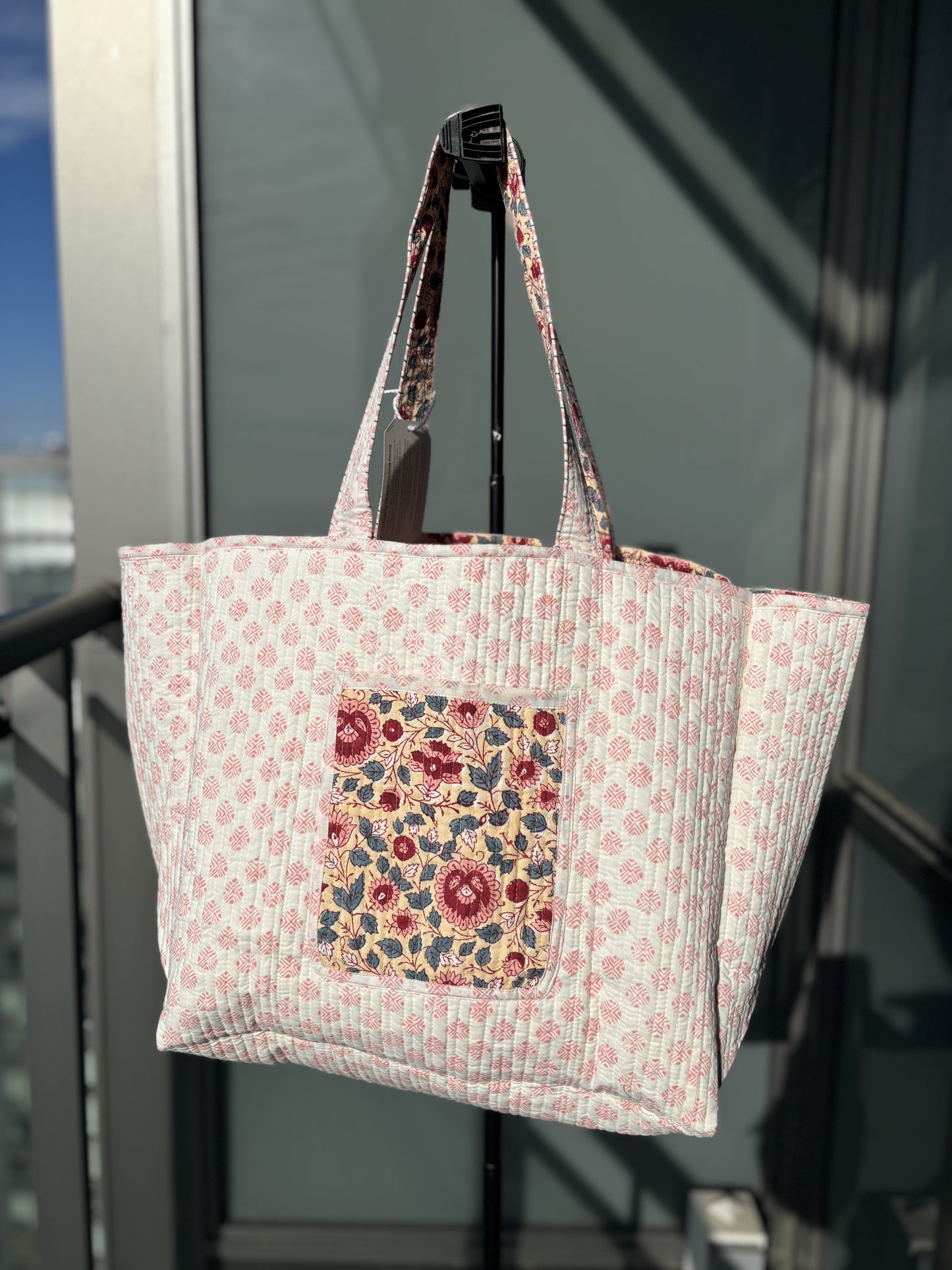 Rose Garden Reversible Tote Bag