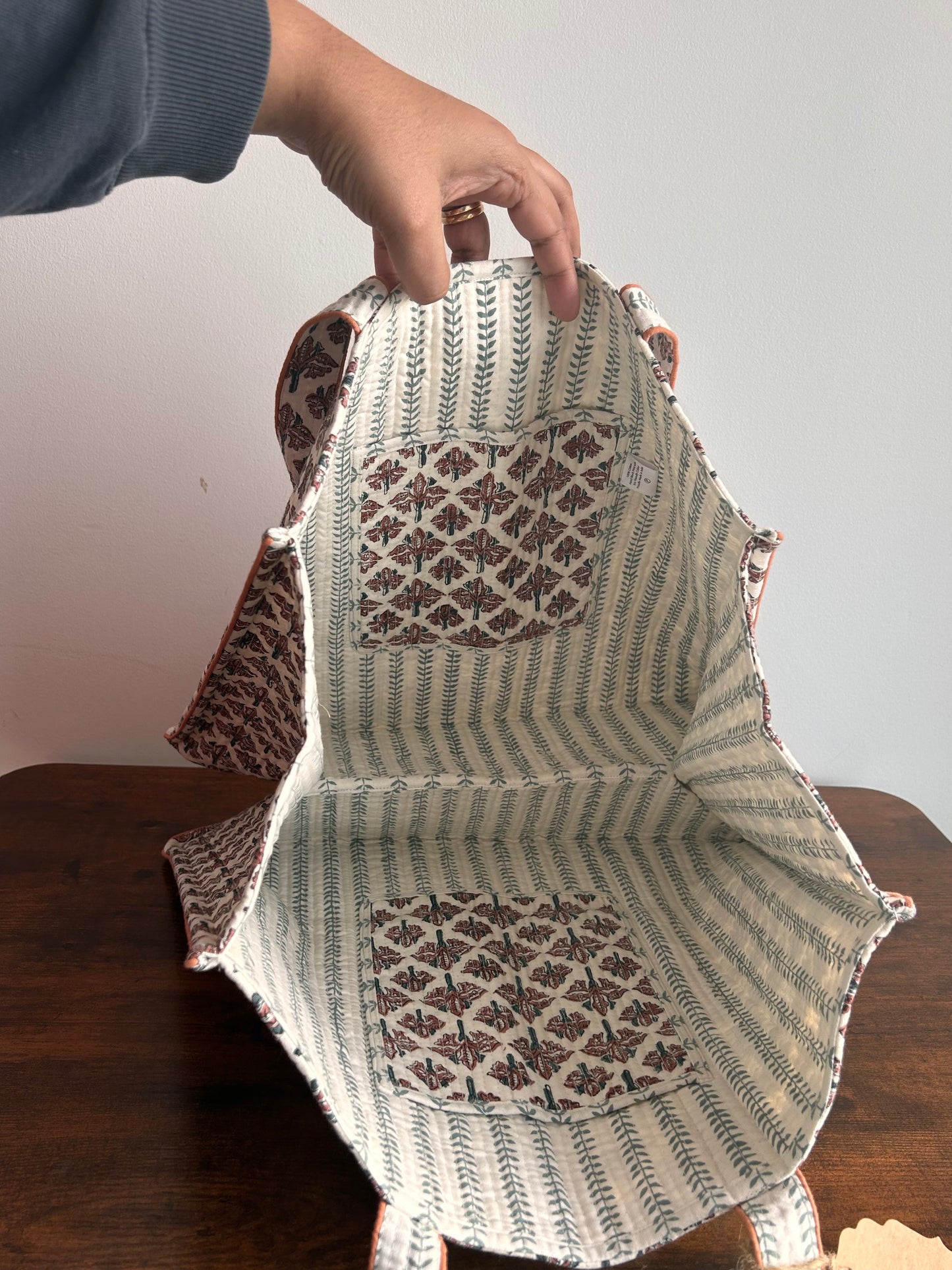 Boho Cotton Printed Tote Bag